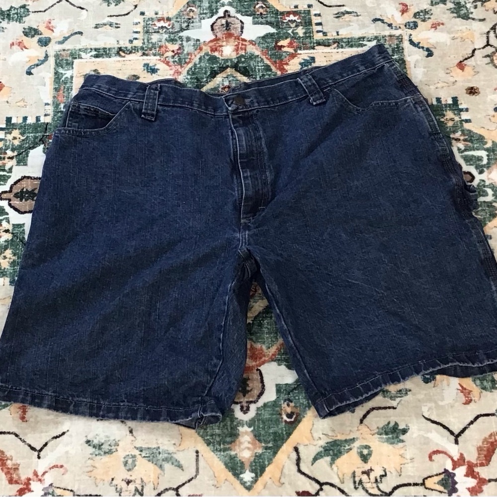 Wrangler Dark Blue Denim Shorts